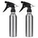 thumbnail image 1 of 2 Pcs 250ml Multi-purpose Aluminium Alloy Empty Spray Bottle Flowers Plants Water Sprayer Refillable Bottle Baking Tools (Silver), 1 of 3