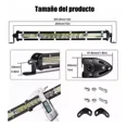 thumbnail image 2 of Barra De Luz Led 10 Pulgadas 26 Led 78w Jeep Universal, 2 of 8