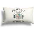 thumbnail image 6 of Yakuyir Easter Lumbar Throw Pillow Covers 12x20 Inch Set of 4 Linen Spring Pillow Case Happy Easter Rabbit Bunny Eggs Carrots Cushion Decor for Home Farmhouse Outdoor Accent Sofa Couch Decorations, 6 of 6