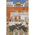 thumbnail image 2 of Shah Jahan Watching An Elephant Fight Fine Art (18 x 24), 2 of 2
