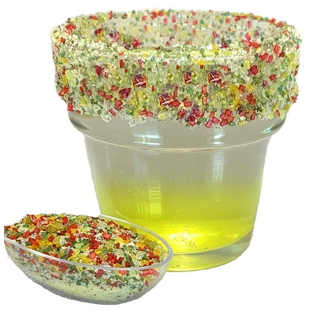 Snowy River Holiday Joy Cocktail Salt - Natural Kosher Holiday Margarita Salt for Cocktail Rimming (16oz Bag)