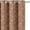 Brown, variant on Vargottam Room Darkening Curtains - Blossom Pattern, Set of 2 Panels, 42" x 63" - Grommet-Top Blackout Window/Door Drapes for Bedroom, Nursery & Living Room - Red