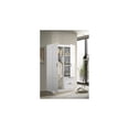 thumbnail image 3 of Aubree White Engineered Wood Wardrobe Cabinet Armoire with Drawers, 3 of 6