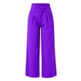 thumbnail image 4 of Sngxgn Soft Pants for Women Comfy Casual Lounge Yoga Pants(Purple,XL), 4 of 4