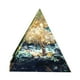 thumbnail image 1 of Pirámide de orgonita de 5 cm Ehuebsd piedra de cristal Chakra curativo Libre de BPA, 1 of 9