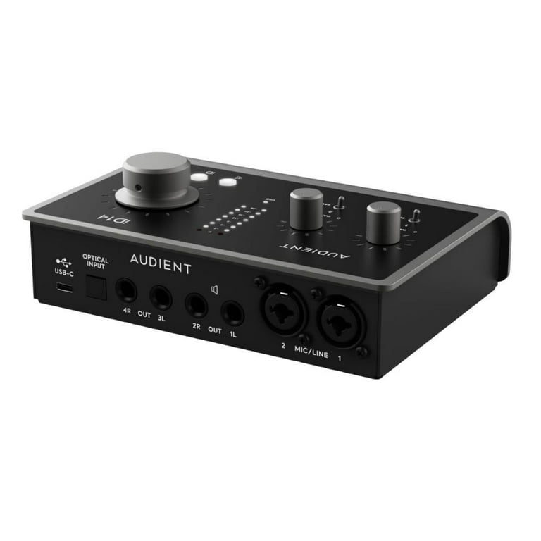 Audient iD14 MKII USB-C Audio Interface with 2 Console Mic