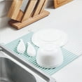 thumbnail image 5 of MOKKHNB Dishes Drying Mat Hanging Function 33 x 7.1 x 0.4in 1Set, 5 of 8