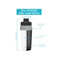 thumbnail image 4 of Igloo Brand 22oz SS Camp Water Bottle, White, 4 of 5