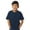 Navy, variant on Gildan Youth Softstyle Midweight T-Shirt Short Sleeve Tee Shirts (Pitch Black, S)