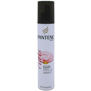 Pantene Pro-V Curls Defining Mousse, Maximum Hold 6.60 oz (Pack of 6)