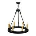 thumbnail image 4 of Meyda Tiffany 143056 Deina 6 Light 24" Wide Taper Candle Ring Chandelier, 4 of 4