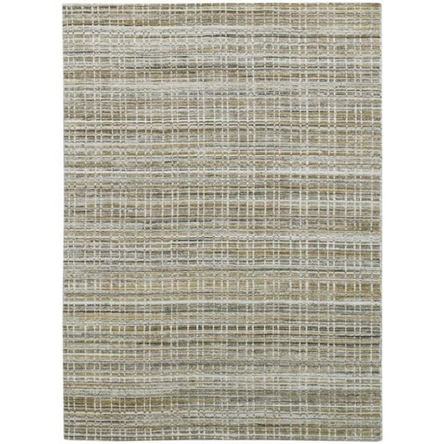 Amer Rug PRD30305 3 x 5 ft. Paradise Modern Hand-Woven Rug, Gold