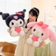 thumbnail image 2 of Peluche de Sanrio de 60 cm, lindo Kuromi My Melody, serie Strawberry, almohada de peluche, juguetes de peluche suaves, muñeco de dibujos animados, regalo de Navidad para niños, 2 of 5