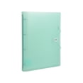 thumbnail image 2 of A4 Binder Soft PVC Budget Binders 4-Ring Refillable Planner Binder Cover with Snap Button Closure Round Ring Loose Leaf Folder for Traveler Planner Diary Pages, 2 of 7