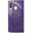 thumbnail image 2 of Huawei P30 Lite Wallet case, COTDINFORCA Embossed Butterfly Pattern flip Card Set Cash Leather case, Advanced PU Body, 2 of 5