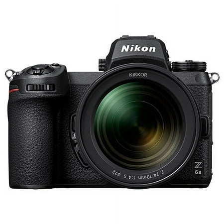 Nikon Z 6II Mirrorless Digital Camera 24.5 MP Full-Frame & 24-70mm Z f/4 S Lens