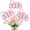 Pink, variant on Class of 2026 Decorations - 20 count Graduation Centerpieces for Tables, Double-Sided Graduation Decorations 2026 with Grad Toppers for Bouquets