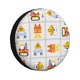 thumbnail image 1 of Fotbe Construction Equipments Worker Funda de Llanta de Repuesto con Estampado, Engrosada, Ajuste Universal para Jeep, Remolque, RV, SUV, Camión-14 inch, 1 of 6