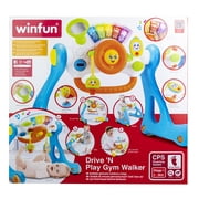 Winfun 0846 5-in-1 Driver Play Gym and Baby Walker for 3 to 36 Months