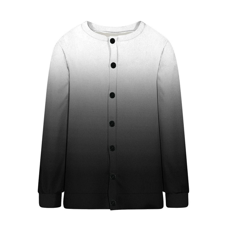ZQGJB Lightweight Ombre Cardigan Sweaters for Women Loose