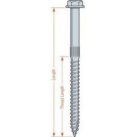 Simpson Strong-Tie Wood Screw SDS25312-R25L - Stainless Steel 316 - Box of 25