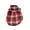 Red, variant on CSCHome Dog Clothes,Dog Shirt Plaid for Small Medium Dogs Cats,Dog Christmas Pajamas L(Green)