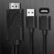 thumbnail image 4 of Proyector TV Muestra Convertidor HDTV Adaptador 2 en 1 1080P HD para iPhone Android Ehuebsd, 4 of 9