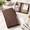 Cow leather Coffee, variant on Cow leather Coffee Server Book Waitstaff Organizer with Zipper Pocket