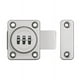 thumbnail image 2 of Cerradura para cajón de casa sin perforaciones, cerradura para puerta de armario, cerradura con perno, pestillo de puerta negro, cerradura con código antirrobo para armario, 2 of 3
