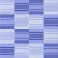 thumbnail image 1 of Ahgly Tapis d'Intérieur Lavable en Machine Carré Transitionnel Bleu Ardoise Clair, 4 Pieds Carré, 1 of 7