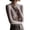 Beige Shirts, variant on CAIVO Plus Size Tops Women's Semi High Neck Blouse Long Sleeve Shirt Elegant Ruffle Detail Casual Comfortable Stretchable Basic Layering Piece Comfort Solid Color Back To School Dailywear