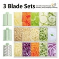 thumbnail image 5 of Electric 5-in-1 Food Shredder, 400W Multi-functional Grater for Cheese, Vegetables & Fruits – One-Touch Control, Stainless Steel Blades, Easy Clean, 5 of 9