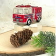 thumbnail image 4 of Christmas By Krebs Blown Glass  Collectible Tree Ornaments  (5" Fire Truck), 4 of 4