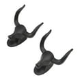 thumbnail image 1 of Towel Hook, No Sliding Off Robe Hook Wall Mount No Drilling Space Aluminum 2 Pcs  For Kitchen, 1 of 8