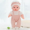 thumbnail image 6 of Vacemry under $5 2Pcs Talking Blinking Doll, Voice Activated Vinyl Doll with Blinking Eyes, Soft Rubber Material for Safety, Realistic Features for Early Education, 6 of 9