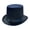 Navy blue childrens, variant on High Top Hat Felted Magician Gentleman Hat For Women Men Kids Role Play