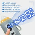 thumbnail image 4 of Chauffe-biberon Couverture Chauffante pour Biberon Alimentée par USB Affichage LED Couverture d'Isolation Portable pour Biberon de Voyage en Plein Air, 4 of 7