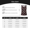 thumbnail image 5 of Gukieu Cartoon Mushroom Print Women's Quick-drying Fitness Vest, Round Neck Sleeveless Fitness T-shirt, Suitable for Yoga, Sports-XX-Large, 5 of 7