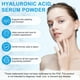 thumbnail image 5 of Suero de ácido hialurónico puro en polvo para piel y rostro, 120 g. Suero de ácido hialurónico antienvejecimiento de alto peso molecular, soluble en agua, polvo fino, sin gluten, sin OMG. Incluye cuch, 5 of 8