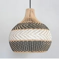 thumbnail image 5 of Arturesthome Serena Dark Grey Rattan Pendant Light For Kitchen Island, 5 of 5
