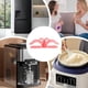 thumbnail image 5 of Organizador y almacenamiento para electrodomésticos de cocina, organizador de cables, soporte para cables, soporte para cables para freidoras de aire, cafeteras, licuadoras, tostadoras, 5 piezas, 5 of 5