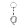 thumbnail image 1 of Up to 65% Off 26 Letters Key Ring Chain Unisex Keychain Fashion New Alphabet Keyring Gift Necklace Rings Earring Jewelry on Clearance, 1 of 1