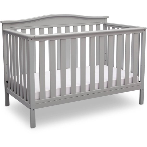 Delta Children Independence 4 In 1 Convertible Crib Grey