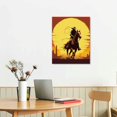 thumbnail image 3 of COMIO  Cowboy Wall Art - Western Wall Decor, Rodeo Decor, Cowboy Gifts, Western Wall Art, Western Home Decor, Country Room Decor, Cowboy Poster Wall Decor, Framed, 3 of 5