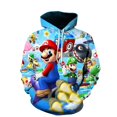 thumbnail image 1 of Sudadera con capucha de Super Bros para niños y adultos, con estampado 3D, informal, para disfraz de Halloween y Navidad, 1 of 1