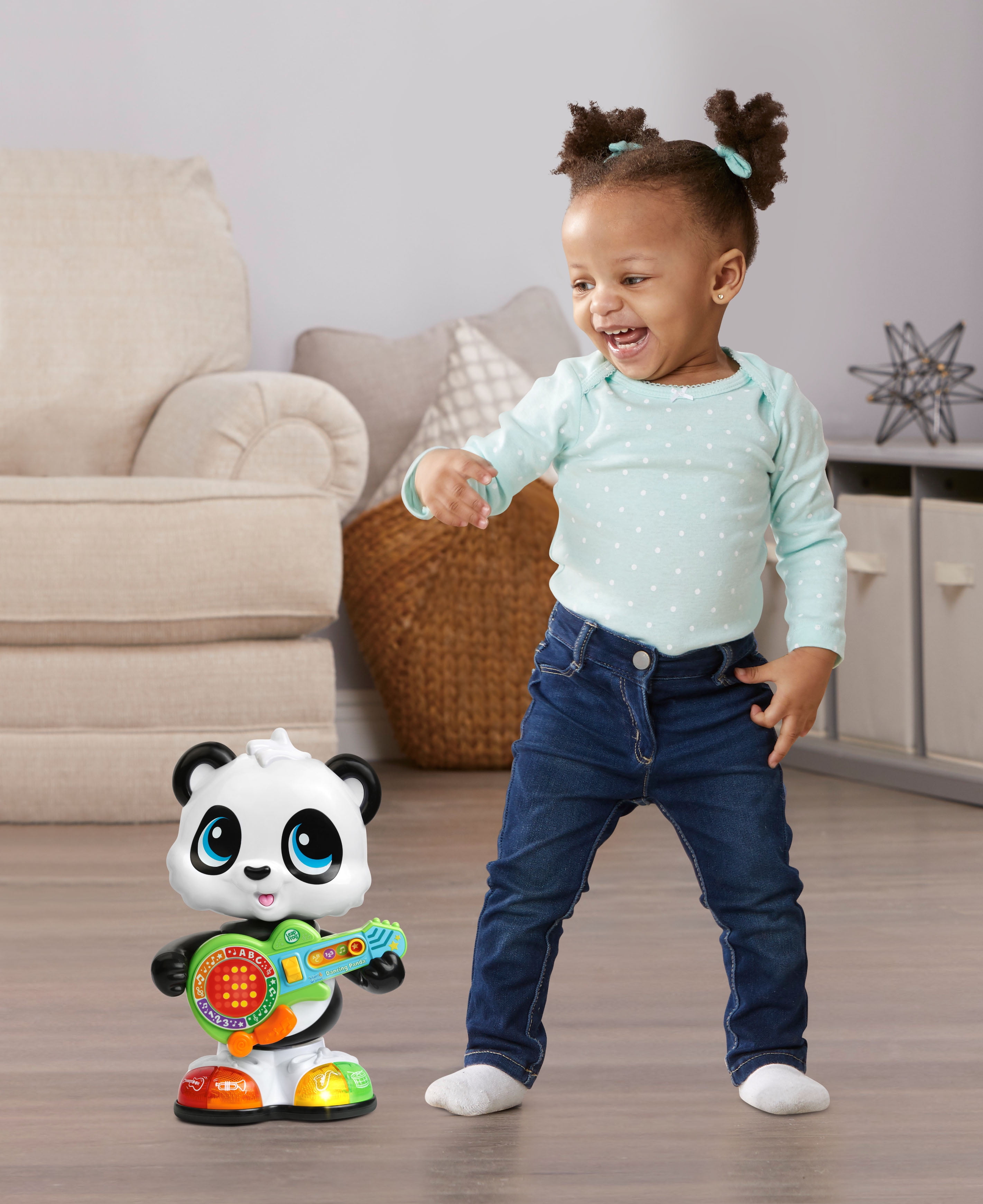 leapfrog dancing panda