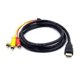 thumbnail image 4 of 1080p hdmi-compatible male av cable w/scart to 3 rca phono adapter, 4 of 5
