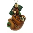thumbnail image 6 of Old World Christmas Animal Collection Glass Blown Ornaments for Christmas Tree Sloth, 6 of 8