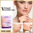 thumbnail image 4 of Pegatinas invisibles para cara BANYUO 60 piezas V Shape Refill Tapes, 4 of 4