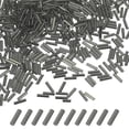 thumbnail image 1 of Uxcell 1800-Pack Cuentas Bugle, Cuentas de Vidrio de Tubo Bugle de 2x6mm para Manualidades DIY/Pulsera/Collares Gris, 1 of 7